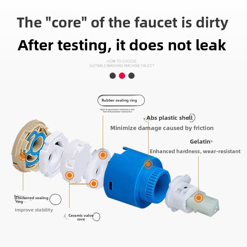 Basin Mixer Cartridge - 35mm 40mm セラミックカートリッジ ミキサータップ バルブコア 温冷水蛇口