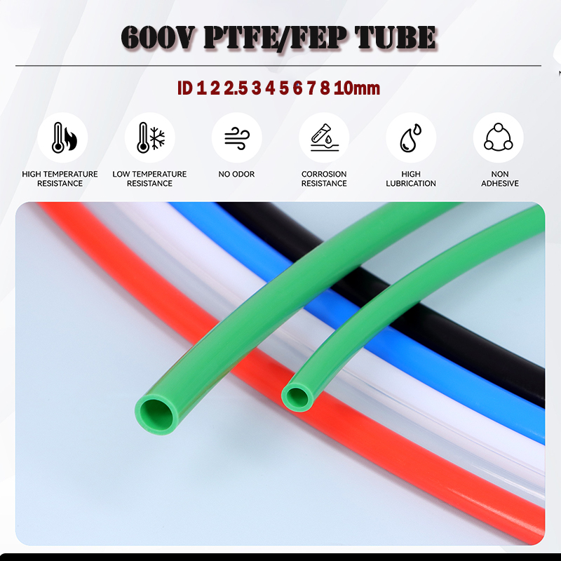 Ptfe Tape Thread - 600V PTFE/FEPチューブ ID 1 2 2.5