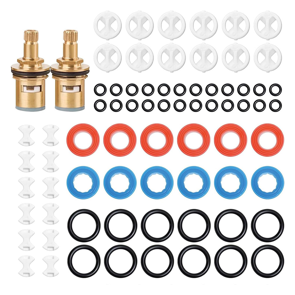 標準的な家庭用蛇口に対応する、72個の蛇口用ワッシャーとシリ - Silicone Tap Washer のレビューと価格