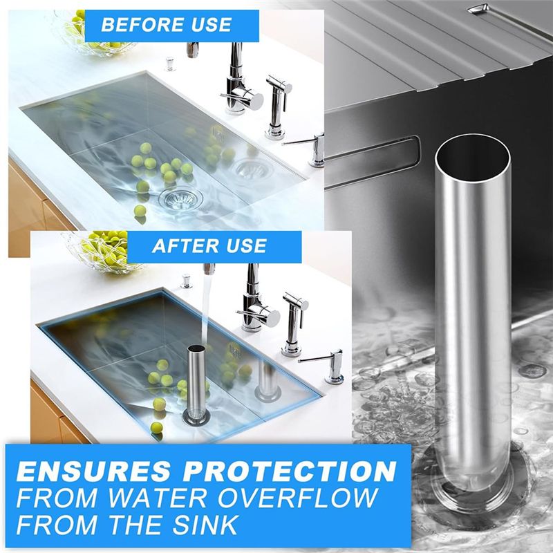 特別オファー~2個入りバーシンクオーバーフローパイプ7.48 - Overflow Pipe Clip のレビューと価格