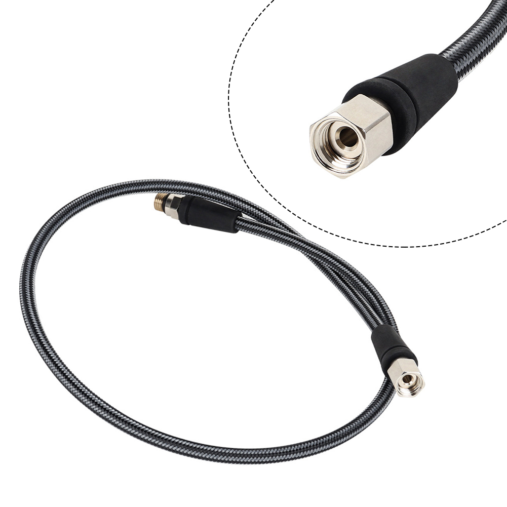 300bar対応、編み込み構造のカーボンファイバー製ダイビン - Flexible Hose Braided のレビューと価格