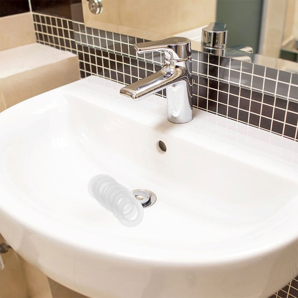 シンク排水管用シリコン製シーリングリングガスケットセット 2 - Silicone Tap Washer のレビューと価格