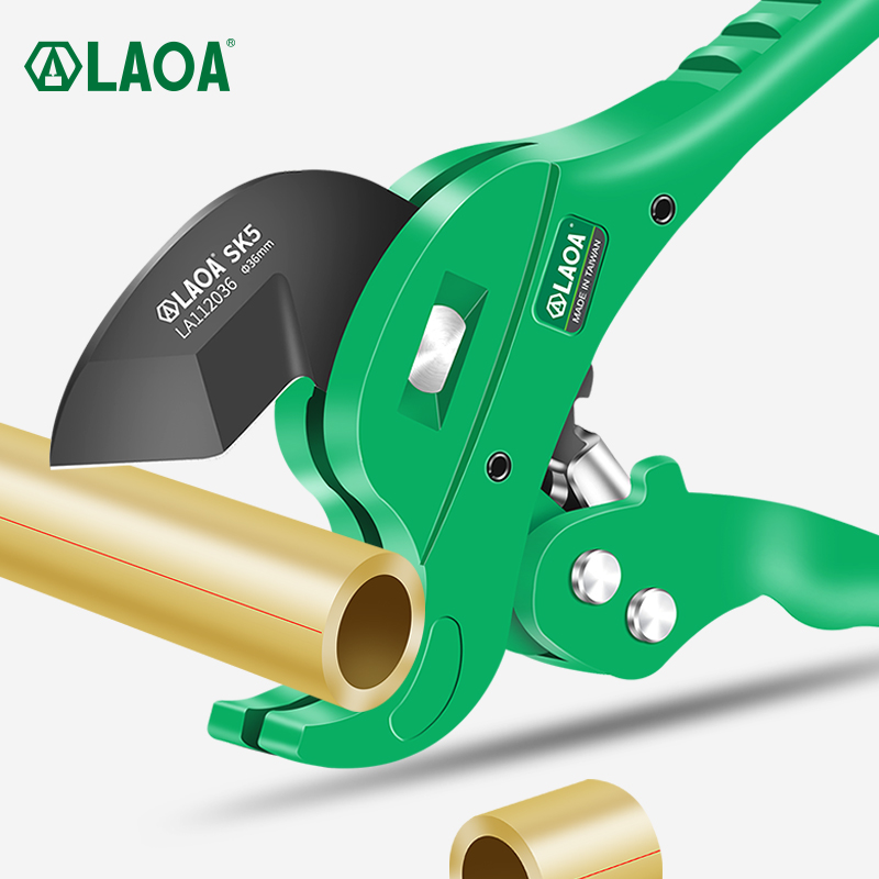 LAOA PVCパイプカッター 36mm アルミ合金ボディ  - Pipe Cutter Ratchet のレビューと価格
