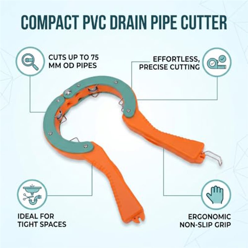 @@AB07 PVC/PPR/PE/CPVCパイプ用パイプカ - Pipe Cutter Ratchet のレビューと価格